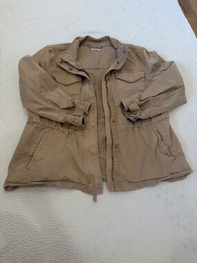 Style & Co. Tan Utility Jacket